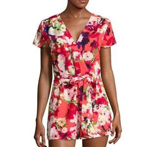 Yumi Kim Floral Vermilli Romper Sz M